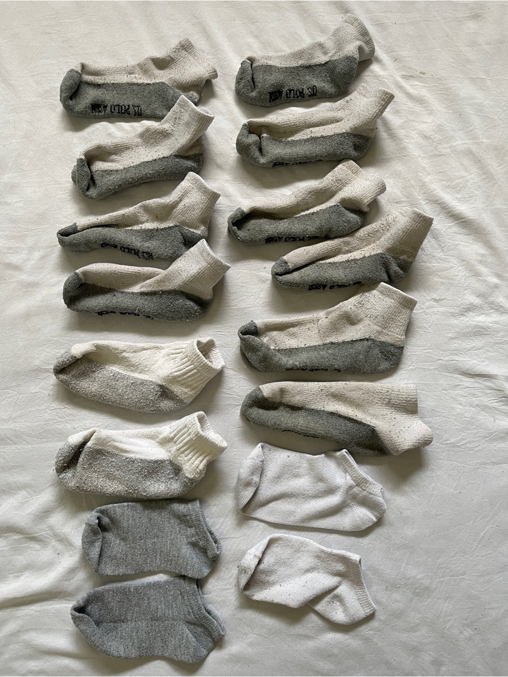 Kids Low-Cut Athletic Socks 8 Pairs/Pack | Size: Kids 11.5-2 | USPA & Unbranded